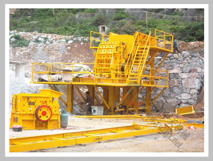 广西林总日产1200吨石料生产线